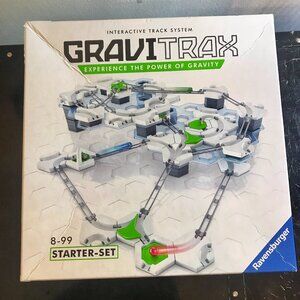 Ravensburger GraviTrax Starter Set Marble Run Track System Used Incomplete